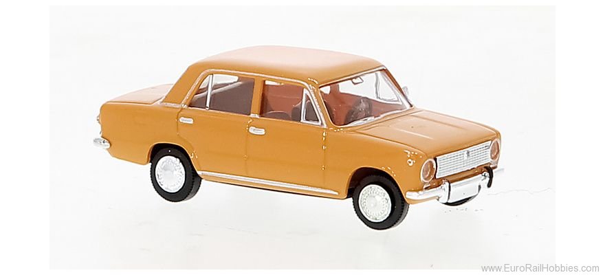 Brekina 22415 Fiat 124 Orange, 1966, 