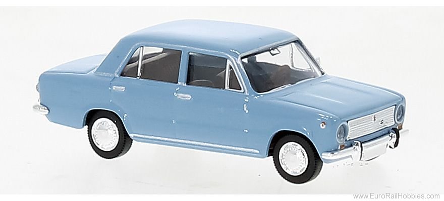 Brekina 22416 Fiat 124 Light Blue, 1966, 