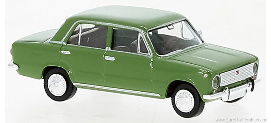 Brekina 22418 Fiat 124 Green, 1966, 