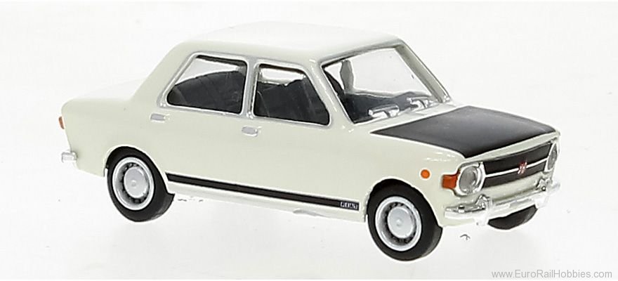 Brekina 22536 Fiat 128 White, Black, 1969, 