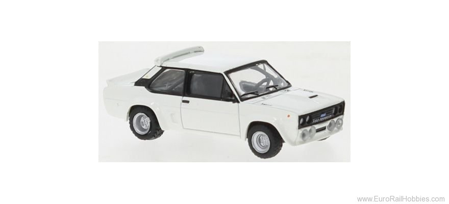 Brekina 22650 Fiat 131 Abarth White, 1975, 