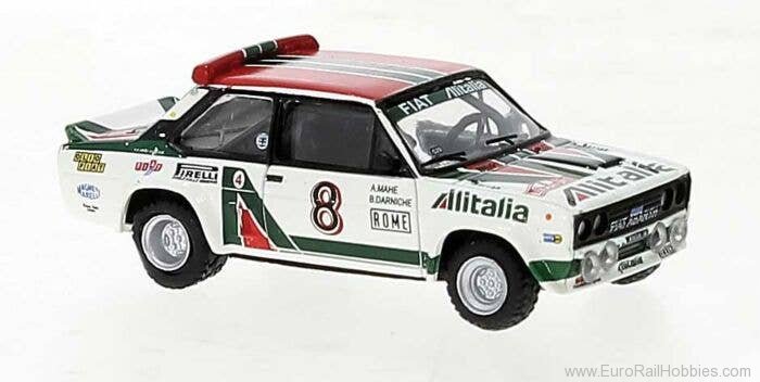 Brekina 22653 Fiat 131 Abarth, Darniche, FÃ¼nfter bei der