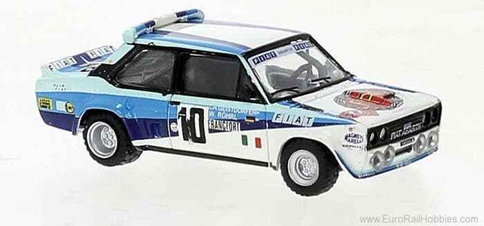 Brekina 22654 Fiat 131 Abarth, RÃ¶hrl, Sieger bei der Mon
