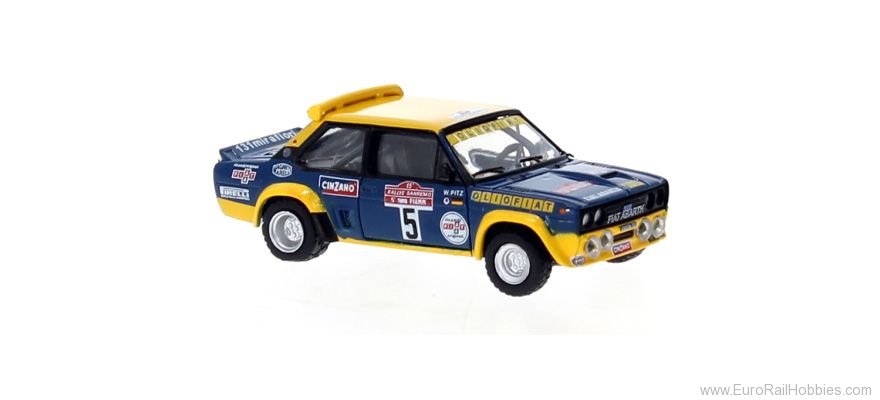 Brekina 22658 Fiat 131 Abarth 1977, Olio Fiat, Rally San Re