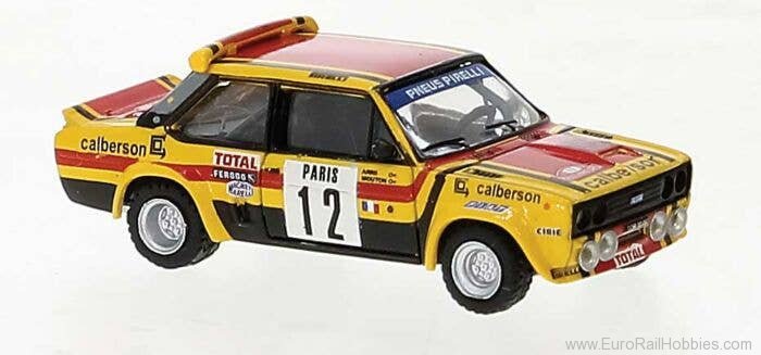 Brekina 22659 Fiat 131 Abarth, Mouton, Siebte bei der Monte