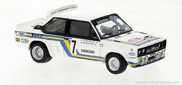 Brekina 22661 Fiat 131 Abarth 1980, Svenska Fiat, Monte Car