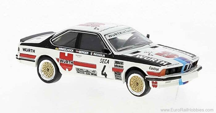 Brekina 24363 BMW 635 CSi 'WÃ¼rth'