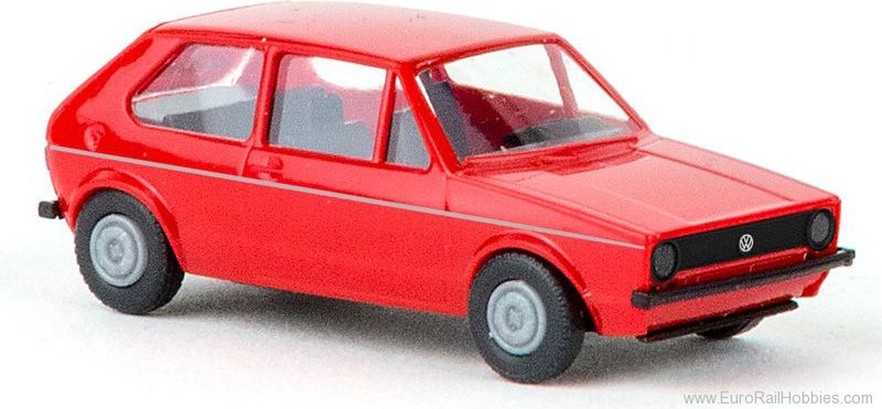 Brekina 25543 VW Golf I Red , 1974, 