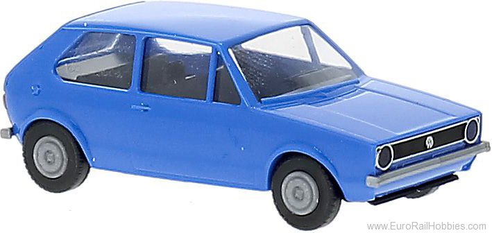 Brekina 25546 VW Golf I Blue , 1974, 