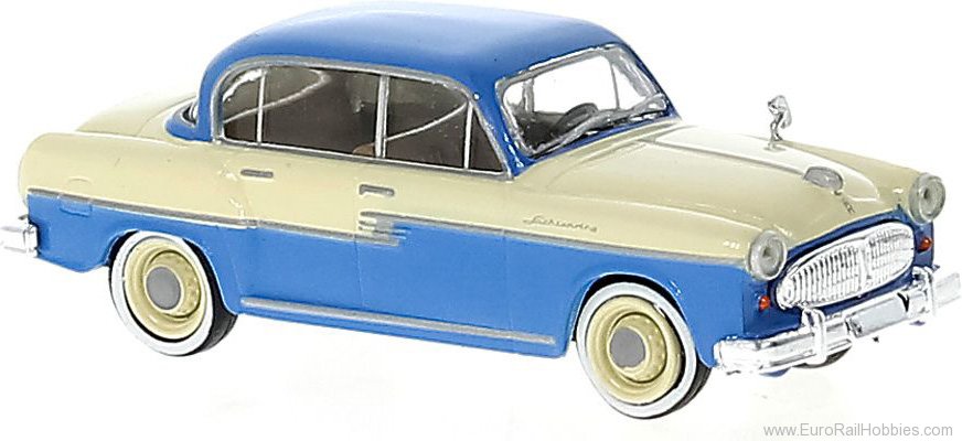 Brekina 27480 Sachsenring P 240 Blue , Beige, 1956, 