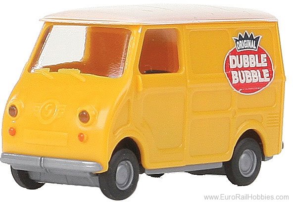 Brekina 27955 Goggo TL Cargo Van - Dubble Bubble (German Le