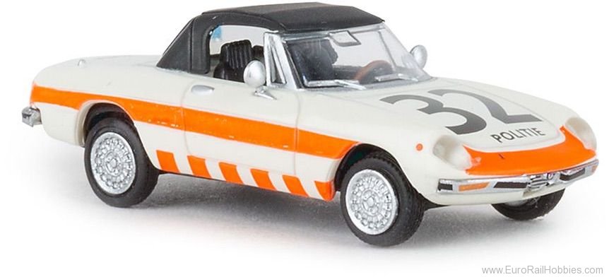 Brekina 29610 Alfa Spider Fastback Politie 32, TD