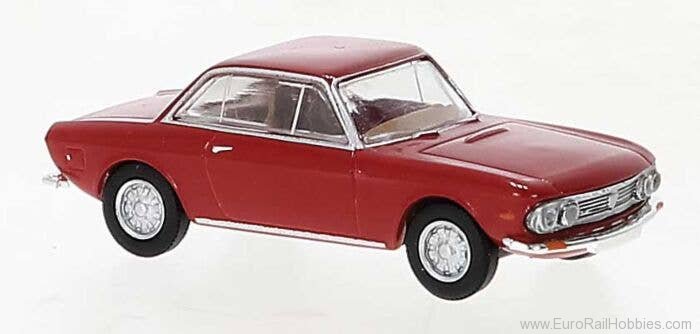 Brekina 29625 Lancia Fulvia CoupÃ©, Red