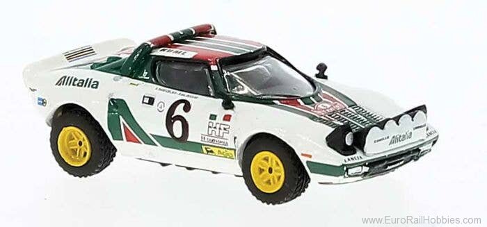 Brekina 29656 Lancia Stratos HF Waldegard, Zweiter bei der 