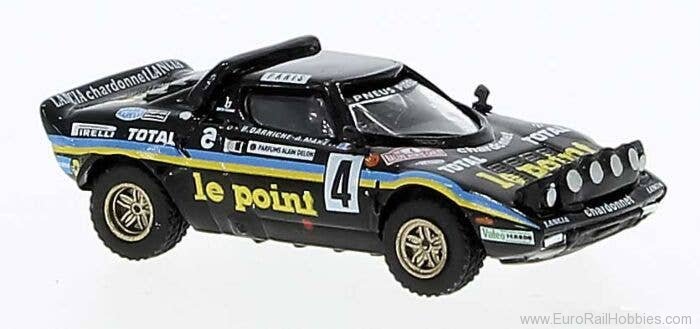 Brekina 29660 Lancia Stratos HF Darniche, Sechster bei der 