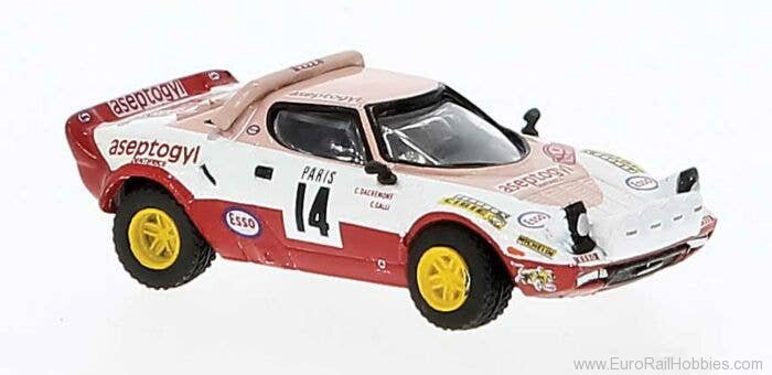 Brekina 29662 Lancia Stratos HF Dacremont, Sechste bei der 