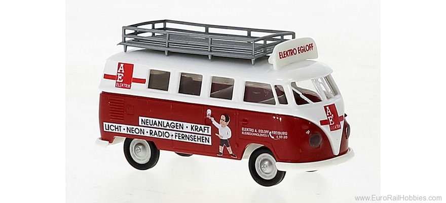 Brekina 31620 VW T1b Kombi Elektro Egloff 1960, Elektro Egl