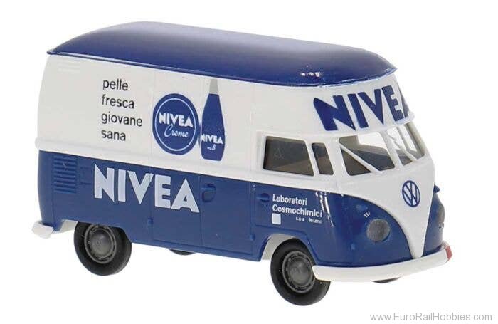 Brekina 32621 VW T1b Oversized Van Nivea Creme