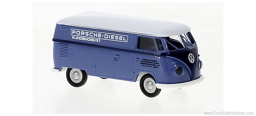 Brekina 32758 VW T1b Kasten Porsche Diesel 1960, Porsche Di