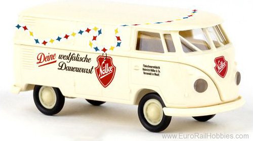 Brekina 32776 VW T1b Kasten 1960, NÃ¶lke Dauerwurst, 