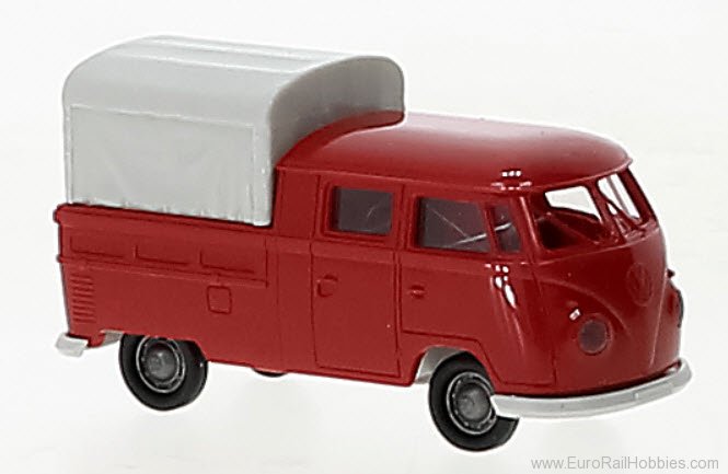 Brekina 32839 VW T1b Doka Red, 1960, 
