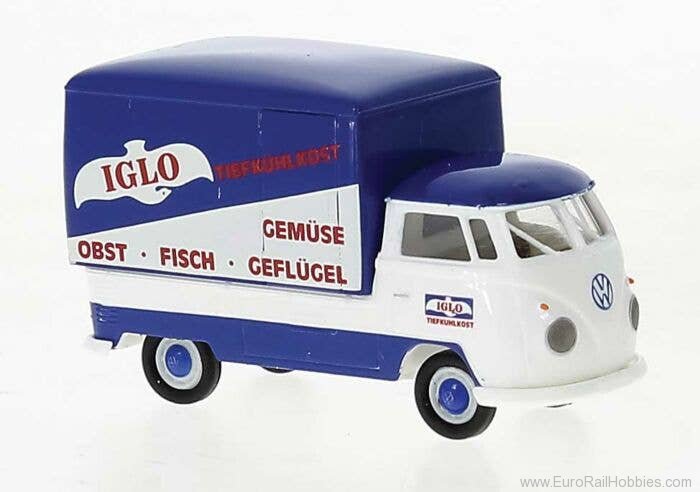 Brekina 32852 VW T1b GroÃraum-Koffer 1960, Iglo, 