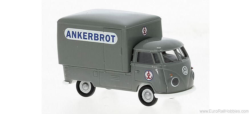 Brekina 32858 VW T1b GroÃraum-Koffer AnkerbRed 1960, Ank