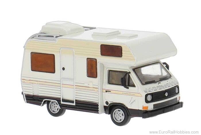 Brekina 33977 VW T3 'Gipsy' Camper Van von Karmann White