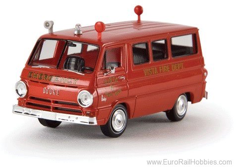 Brekina 34304 1964 Dodge A 100 Passenger Van - Vista, New Y