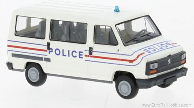 Brekina 34914 Peugeot J5 Bus 1982, Police (F), 