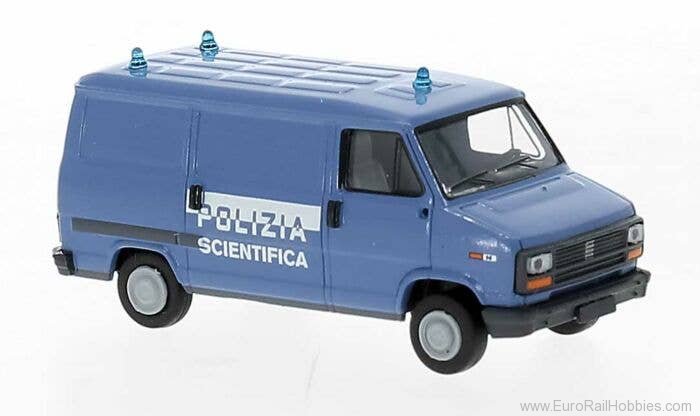 Brekina 34917 Fiat Ducato Kasten 1982, Polizia Scientifica,