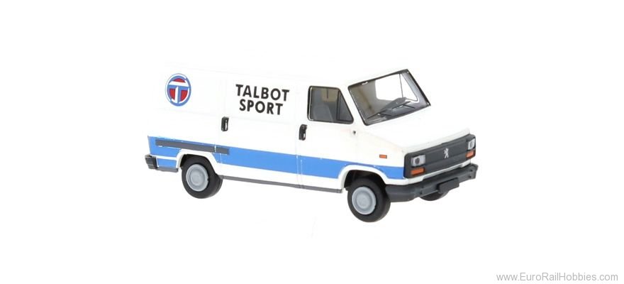 Brekina 34920 Peugeot J5 Kasten 1982, Talbot Sport, 