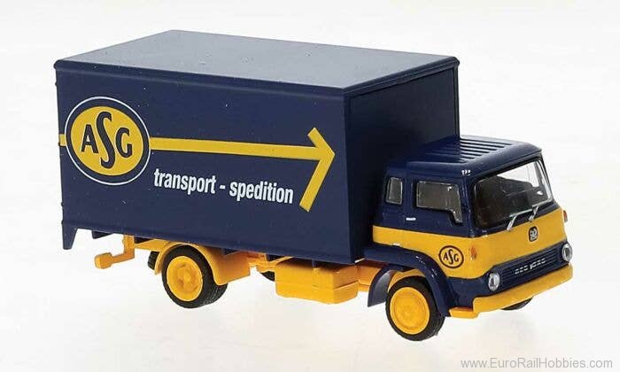 Brekina 35914 Bedford TK Koffer der ASG-Spedition (S)