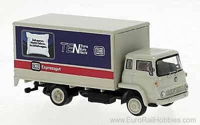 Brekina 35936 Bedford TK of the DB with advertising for the