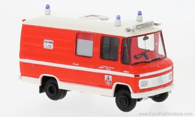 Brekina 36930 Mercedes L 508 RTW Ratingen 1970, Feuerwehr R
