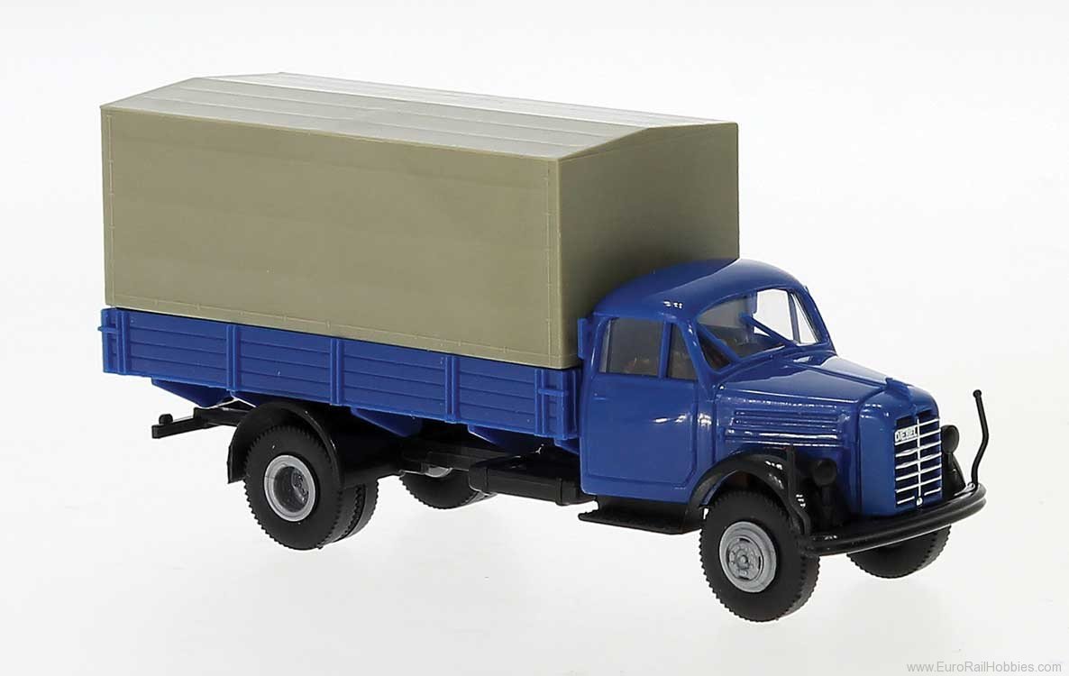 Brekina 43029 1951 Borgward B 4500 Low-Sided Delivery Truck