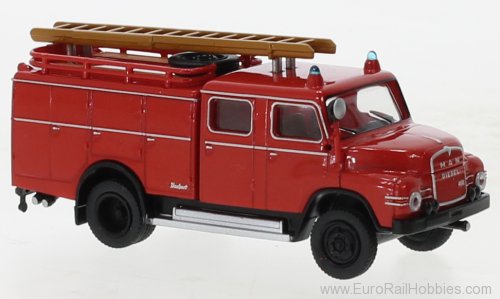 Brekina 45130 MAN 450 HA TLF 16 Red/Black Fire Truck