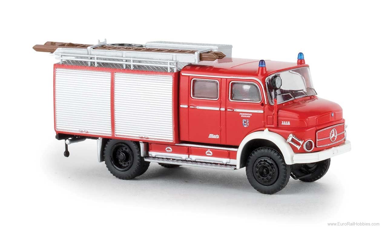 Brekina 47163 1950s Mercedes-Benz LAF 1113 TLF 16 Fire Truc