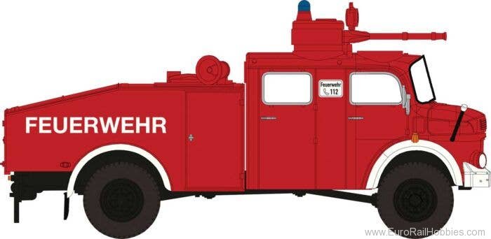 Brekina 47180 MB LA 1113 Wasserwerfer 4000L, 60er/70er-Jahr