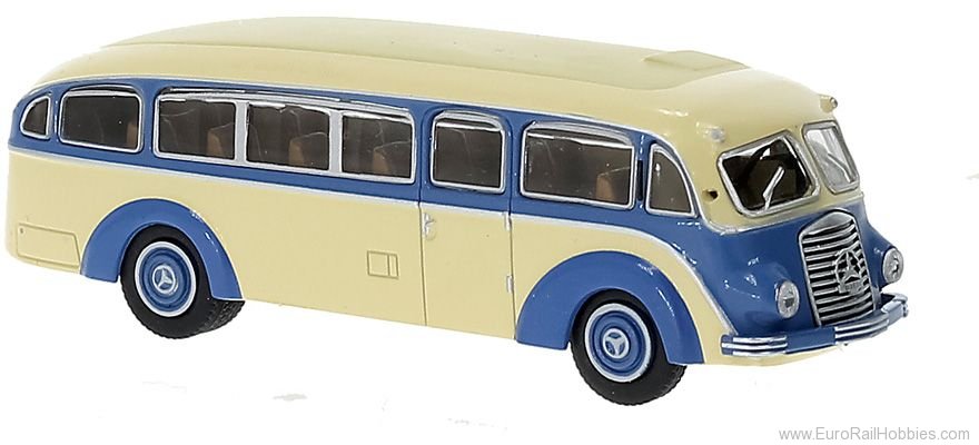 Brekina 52431 Mercedes LO 3500 Beige, Blue, 1936, 