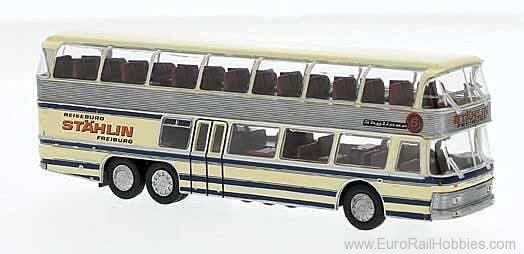 Brekina 58295 Neoplan NH22 DD of the StÃ¤hlin travel agen