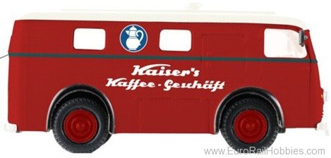 Brekina 58305 Elektro-Paketwagen KaiserÂ´s Kaffe