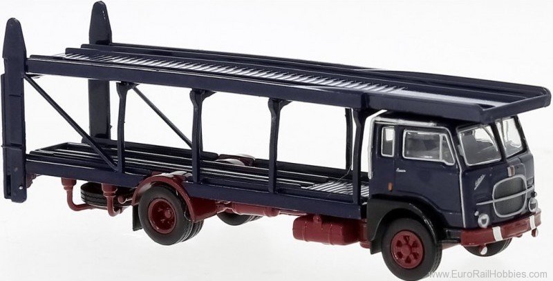 Brekina 58485 Fiat 642 Autotransporter, Dark Blue 1962  