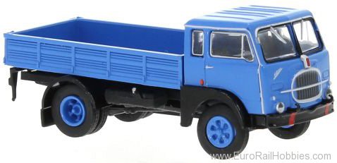 Brekina 58601 Fiat 642 Pritsche Blue , Black , 1962, 