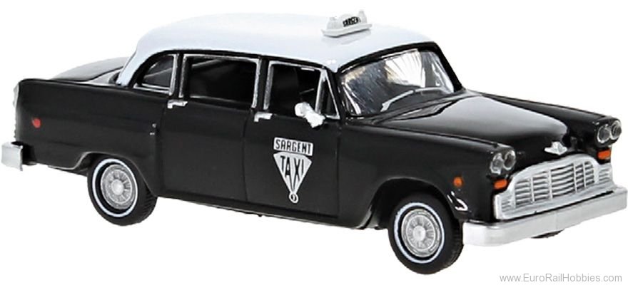 Brekina 58933 Checker Cab, Sargent Winnipeg, 1974