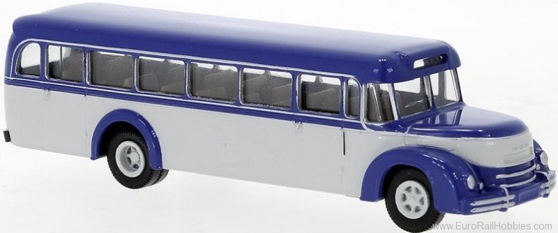 Brekina 59220 MAN MKN round hood blue, light gray, 1952