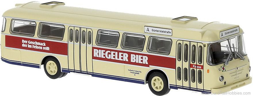 Brekina 59377 BÃ¼ssing Senator 12 D 1962, Freiburg - Rieg