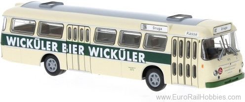 Brekina 59382 BÃ¼ssing Senator 12 D 1962, EVAG - WickÃ¼