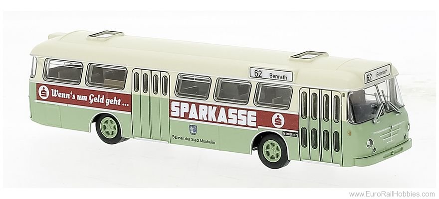 Brekina 59383 BÃ¼ssing Senator 12 D 1962, Monheim - Spark