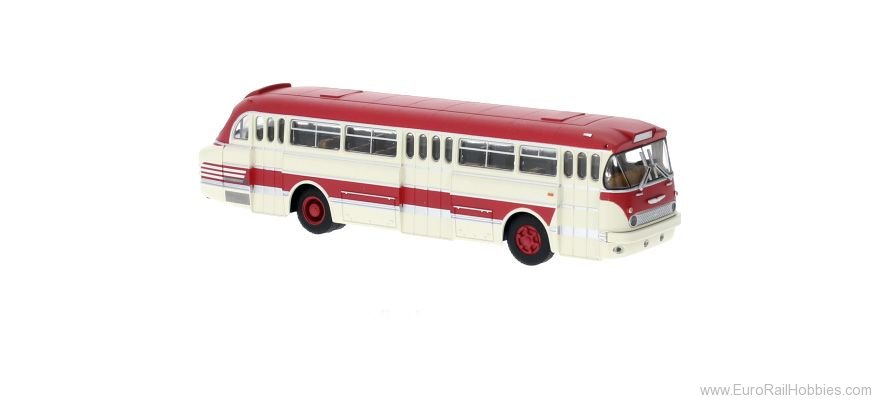 Brekina 59577 Ikarus 66 3-tÃ¼rig White, Red, 1965, 